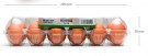 Eggbokser 1x12 i klar plast til hønseegg - 80 stk. thumbnail