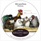Etiketter til 7-eggs eggbokser, 50 stk thumbnail