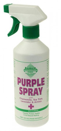Barrier lilla spray for pleie