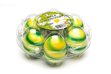 Eggbokser 7-eggs i klar plast til hønseegg - 360 stk.