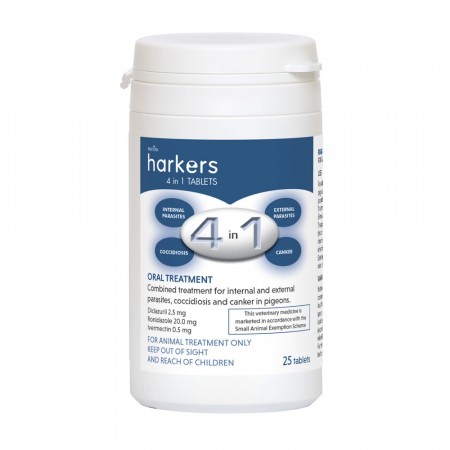 Harkers 4 i 1 tablett mot koksidiose