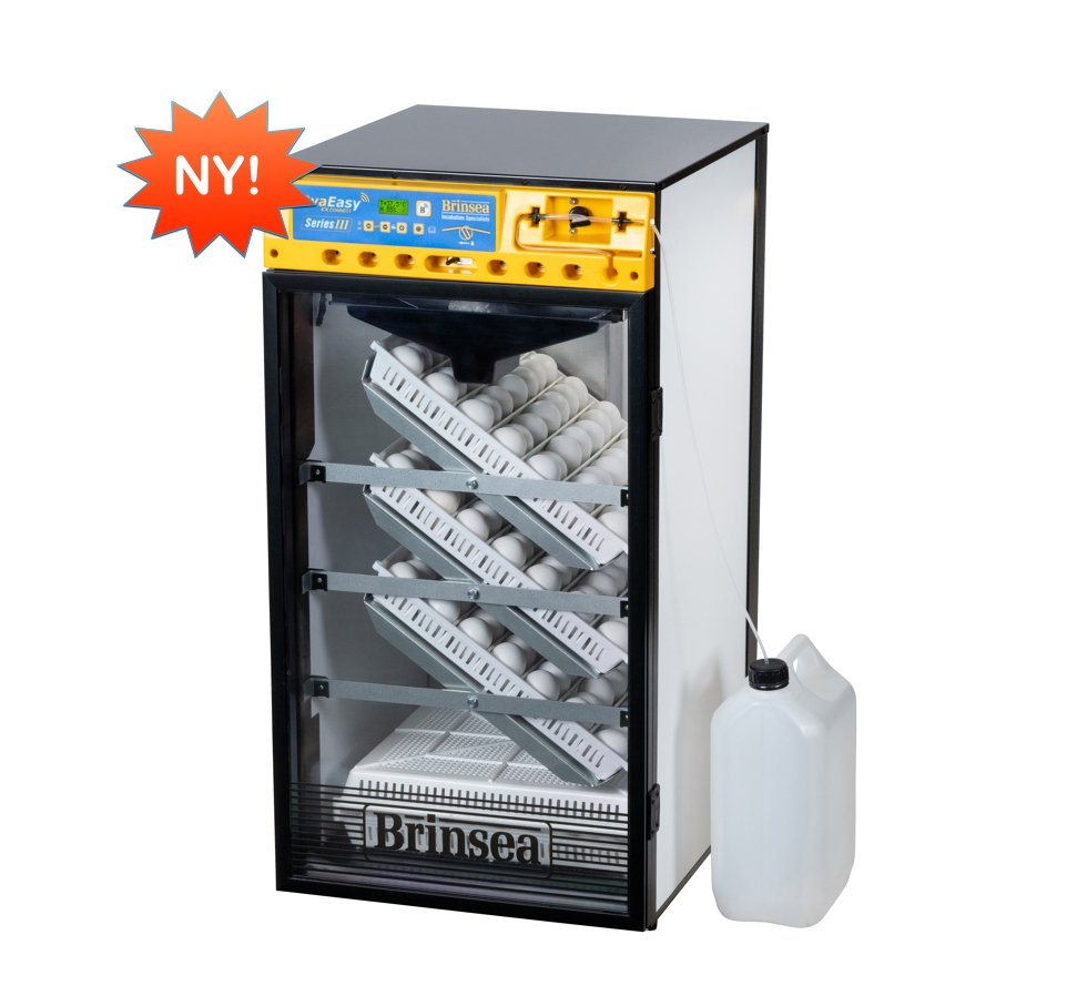Brinsea OvaEasy 190 EX Connect Series III er en fleksibel rugemaskin med høy ytelse som kombinerer brukervennlighet med helautomatisk fuktighetskontroll. Connect-modellen integreres med Brinsea,s Connect iOS/Android-app, noe som gir ekstra funksjonalitet.